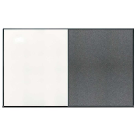 Single Door Radius Corkboard,36x36,Hea, UV7012RC-BLACK-PEARL